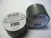 96 ROLLS PVC DUCT TAPE 48mmX30m SILVER TAPE HEAVY DUTY/HOUSEHOLD USE!