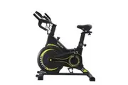 Kangaroo Fitness Magnetic Friction Spin Bike (Black Yellow) - 150kg Weight Limit
