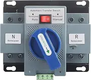 Automatic Transfer Switch, Mini 63A 2P Dual Power Automatic Transfer Switch, Suitable for AC 50 / 60Hz, Nominal Working Voltage 400V