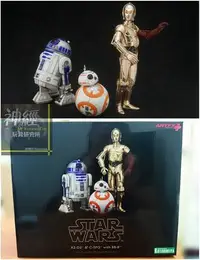 在飛比找Yahoo!奇摩拍賣優惠-【神經玩具】現貨 壽屋 星際大戰 原力覺醒 C-3PO R2