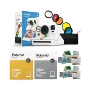 Polaroid NOW plus Instant Film Camera Deluxe and Film Bundle