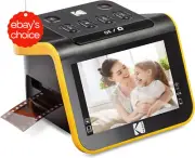 Slide N SCAN Film Slide Scanner 22MP 5in LCD Converts 35Mm 126 110 Negatives