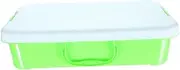 Sand Table Storage Box Outdoor Sandbox Portable Sand Tray Sand Tray with Lid Sand Tray Portable Funny Outdoor Sand Tray Sand Tray for Green Abs