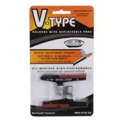 Kool Stop V-Brake Threaded Holders With Replaceable Pads