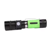 518B T6 3Modes Ultralight USB Rechargeable Zoomable Mini EDC LED Flashlight 18650