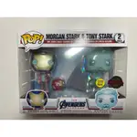 FUNKO AVENGERS ENDGAME MORGAN STARK AND TONY STARK 鋼鐵人和女兒