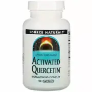 Activated Quercetin (With Bromelain & Vit.C), Immune Support, 100 or 200 Caps