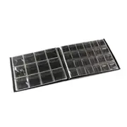 Coin Collection Book Holder Album 180 Pockets Stock Collectors Display Storage Sleeves Organizer Supplies Money Currency Pennies Quarters 50 Cent