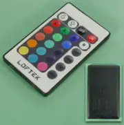 5X! NEW REPLACEMENT LOFTEK 24 Key IR Remote Control for RGB LED Strip Lights