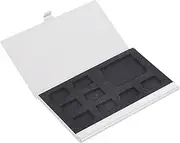 9 Micro SD Memory Card Storage Holder Box Protector Metal Cases 8 TF&1 S L2P1