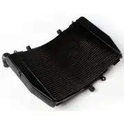 Black Radiator Cooler Cooling Fit For Honda CBR600RR 2007-2024 Aluminum