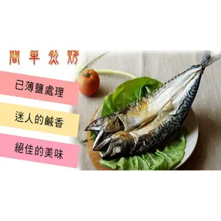 【海之醇】挪威鯖魚一夜干300-350g