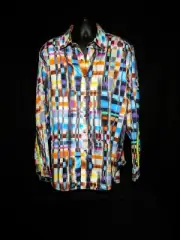 Robert Graham White Cap Rod Long Sleeve Shirt 3XL NWT