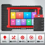 2025 Kingbolen K7 Car Diagnostic Tool DPF TPMS IMMO 28 Resets OBD2 Scanner US