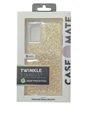 F1. Case-Mate Twinkle Stardust Case For Samsung Galaxy Note10+ In Gold Glitter