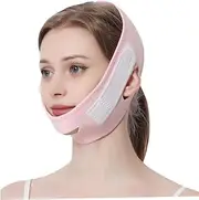 Double Chin Reducer V Line Breathable Face Lifting Strap Adjustable Double Chin Strap 24inch Chin Strap for Double Chin for Women Men Chin Strap