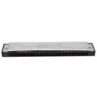 C Key Harmonica 24‑Hole Polyphonic Student Adult Beginner Playing Resin Acce GOF