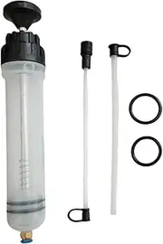 Fluid Extractor Hand Pump | 500cc Brake Fluid Change Oil Extractor | Extraction Fill Syringe Anti-Leakage Automobile Suction Tool for Sedans Pickups RVs Lawnmowers Motorcycles Golf Carts Trucks