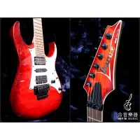 在飛比找蝦皮購物優惠-＊合音樂器＊全新 IBANEZ RG350QMZ 大搖座電吉