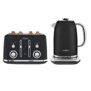 Sunbeam Black KE2800K Kettle & TA2740K Toaster Bundle