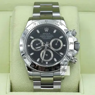 ｛鐘錶 璜}  2009年 ROLEX 勞力士 116520 黑面