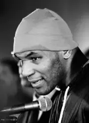 Heavyweight Boxer Mike Tyson Before His Fight V Michael Spinks 1988 Photo 2
