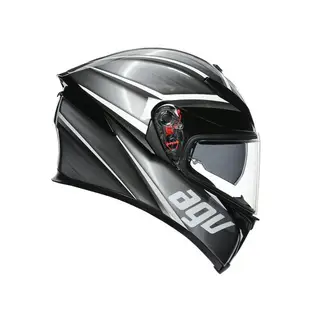 伊摩多※義大利 AGV K5 S E2206 全罩安全帽 亞版 附防霧片 Tempest 黑銀