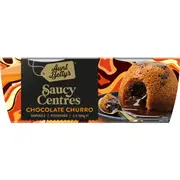 Aunt Betty's Saucy Centres Puddings Chocolate Churro 2 pack