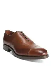 Allen Edmonds Z8038 Coffee Park Avenue Lace Up Cap Toe Dress Shoes Size 8.5 M