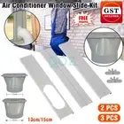 Portable Window Slide Kit Plate Parts Exhaust Adaptor Hose For Air Conditioner