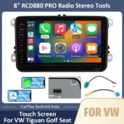 For VW Golf Tiguan RCD880 PRO 187B Car Radio Stereo Media Android Auto Carplay