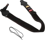 CIMAXIC 1 Set Cool Bass Guitar Strap Kit Durable Insertable Belt with Picks for Music Performances and Outdoor Parties Fashionable and Comfortable Design Random Color