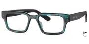 Mini 743031 40 Men's Glasses Green Size 51 - Private Health Rebate - Blue Light Block Available