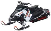 NewRay 1:16 Scale Toy Polaris Snowmobile Switchback PRO-X 800 White