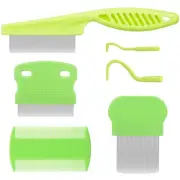 Cat & Dog Grooming Set - Fine Tooth Comb For Grooming And Removing Dandruff F...