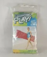 Adventure Play Air Mat 72" x 27" Matte Finish Red Mattress Float New Sealed
