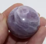 Pale Chevron Amethyst crystal Sphere Ball healing crystals minerals WS18.SP1