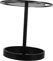 TOGEVAL Sunglasses Organizer Stand Rotating Acrylic Display Rack Holders for Glasses Storage Black