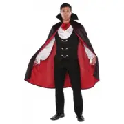 True Vampire Amscan 843085 Adult Costume, Medium, 40-42 Black - NWT