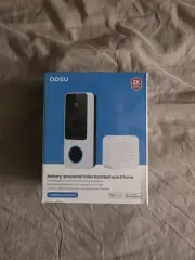 AOSU 2K /3MP Wireless Doorbell Camera with Chime,Head-to-Toe View Video Doorbell