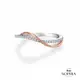 SOPHIA 蘇菲亞珠寶 - 雙色交織 14K雙色 鑽石戒指