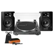 Audio-Technica AT-LP60XBT Bluetooth Fully Automatic Stereo Turntable Bundle