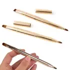 Double-headed Retractable Lip Brush Eye Liner Eyeshadow Eyebrow Brush 、 LmY^ _we