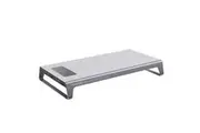 PROMATE 11-In-1 Aluminium Ergonomic Desk Hub Laptop Stand w/ 87W PD POWERDESK