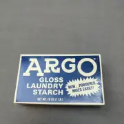 Argo Gloss Powdered Laundry Starch. New old stock. 1 lb.