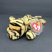 Ty Stripes Beanie Baby Babies Plush Toy Authentic With Tags Excellent Cond Tiger