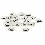 20 Pcs Micro USB Type B Female Socket 5-Pin SMD SMT Jack Connector