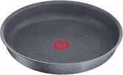 [Tefal] Ingenio Frying Pan, 24 cm, Induction, Non-Stick Coating, Stackable, Dishwasher-Safe, Made in France, Natural Force L3960402, Black, Non-Stick