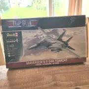 REVELL MAVERICK'S F-14A TOMCAT FIGHTER JET MODEL KIT 1:48 Scale Sk 4 RMX85-5872