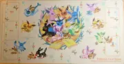 Official Pokemon Center Japan Eeveelutions Terastal Eevee Playmat - New